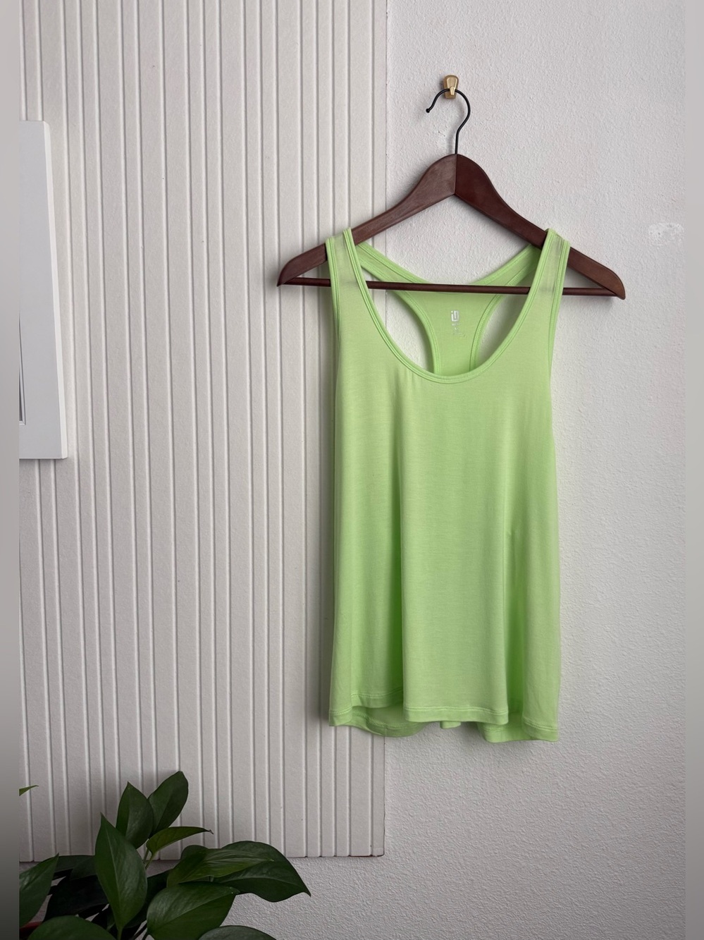 Lime Green Modal Racerback Tank
